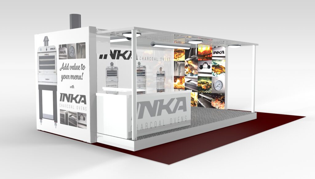 Shipping Container Pop-up Grill